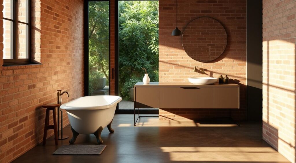 Inspiracoes-de-projetos-para-banheiros-modernos-e-rusticos-1024x563 Veja Como Criar um Banheiro de Alvenaria Simples e Prático