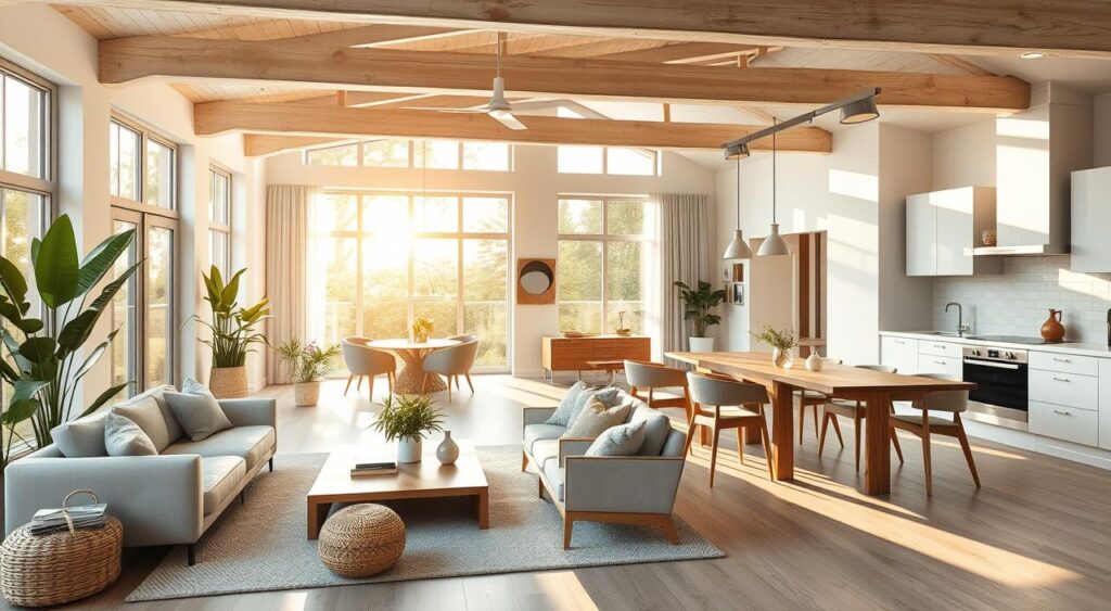 ambientes-integrados-1-1024x563 Como Decorar Sala de Apartamento Pequeno com Estilo