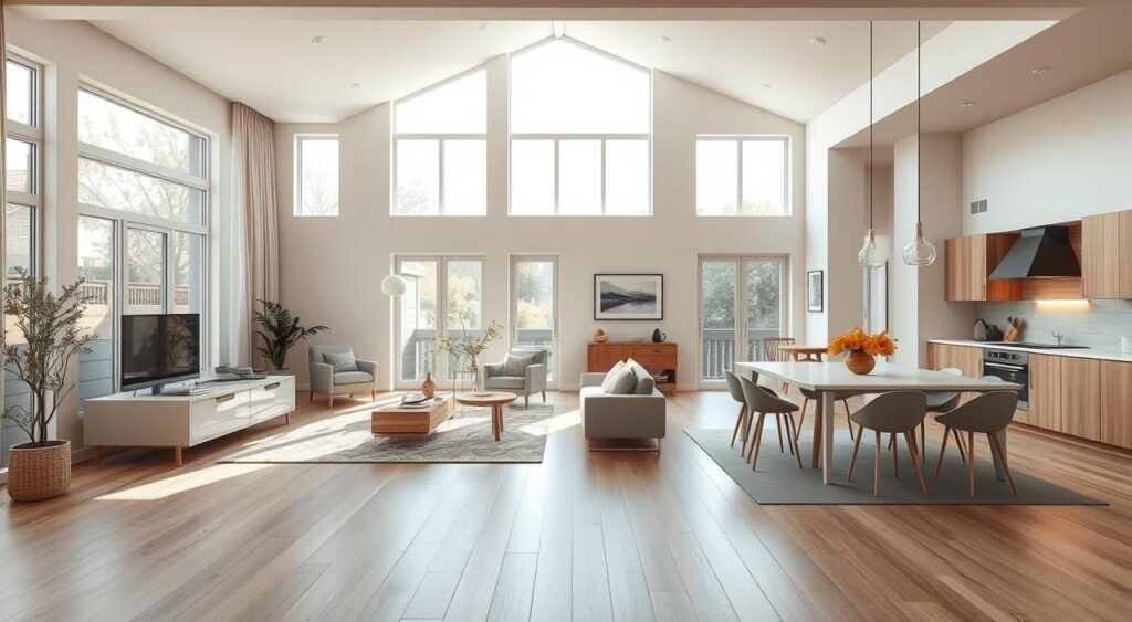 ambientes-integrados-casas-geminadas-1024x563 Decoração de Interiores para Casas Geminadas Que Surpreendem