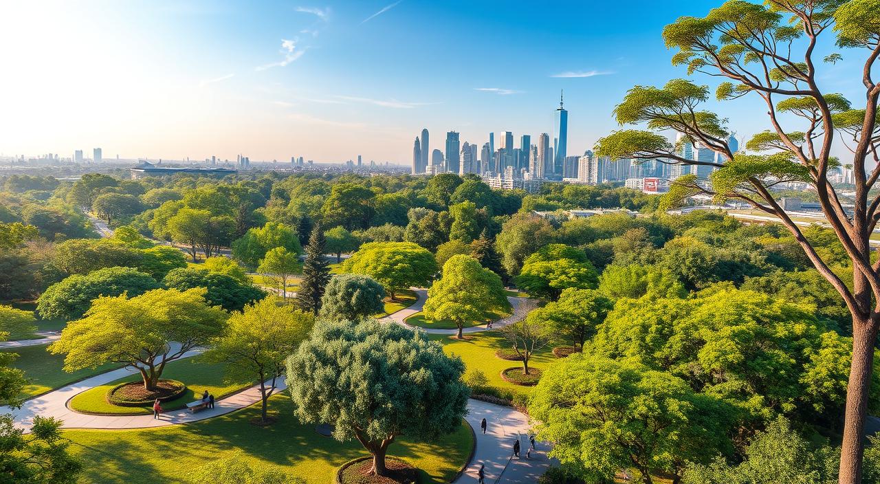 áreas verdes urbanas