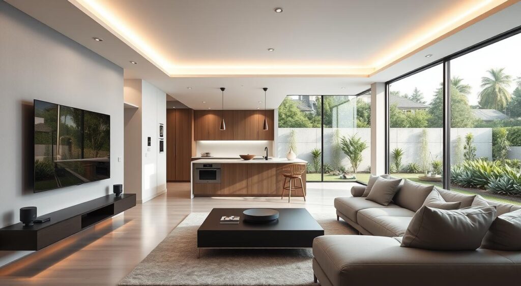 automacao-residencial-1024x563 Interiores de Casas Modernas e Simples | Dicas Incríveis