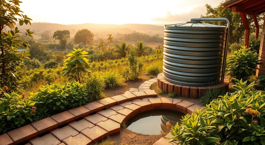 captacao-de-agua-da-chuva-1024x563 Jardinagem com Telha: Dicas Baratas Para Criar Vasos Incríveis