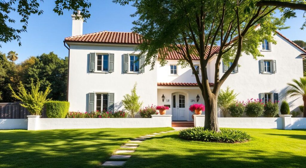 casa-com-fachada-branca-1024x563 Por Que a Casa com Fachada Branca Está em Alta esse Ano?