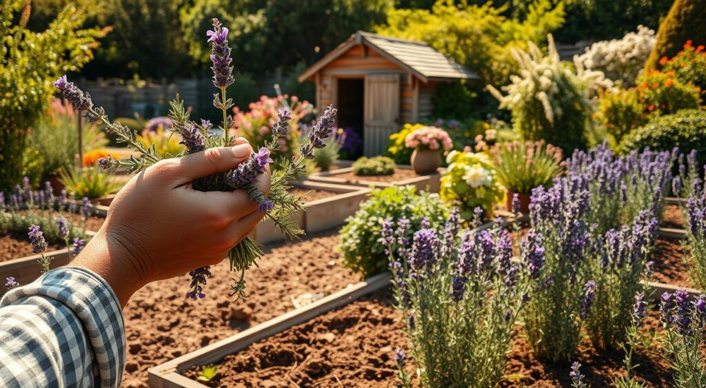 colheita-de-plantas-aromaticas-1024x563 Nunca Mais Compre Temperos! Veja Como Cultivar Plantas Aromáticas em Casa