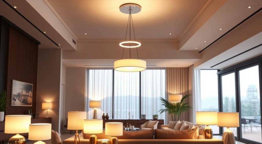 como-escolher-a-melhor-iluminacao-1024x563 Como escolher a iluminação ideal para sala de estar moderna