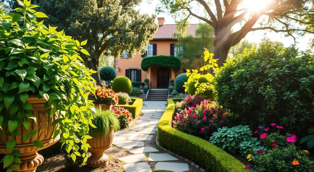 como-escolher-as-plantas-certas-1024x563 Fachadas de Casas com Plantas: A beleza que virou tendência