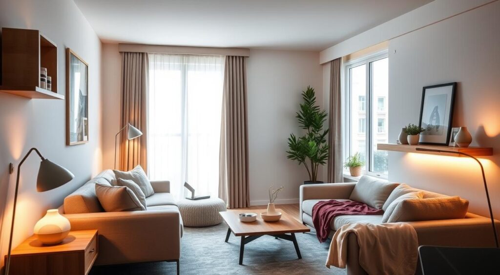 como-iluminar-ambientes-pequenos-1024x563 Ideias para Casas Pequenas Simples e Criativas que Surpreendem
