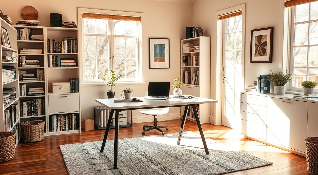 como organizar um escritório em casa
