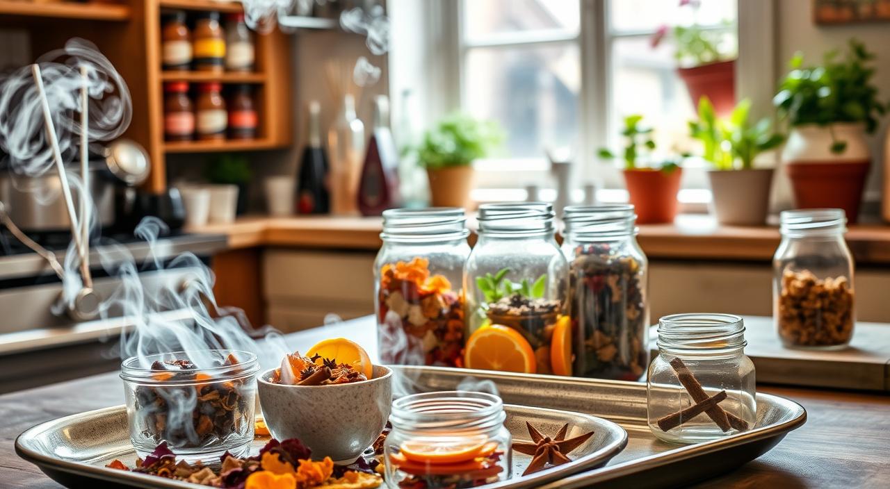 como usar aromatizadores caseiros
