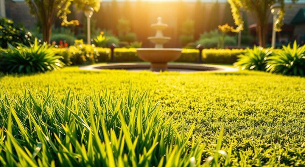 comparacao-com-grama-natural-1024x563 Grama Sintética em Jardim Externo: Vale a Pena Mesmo?