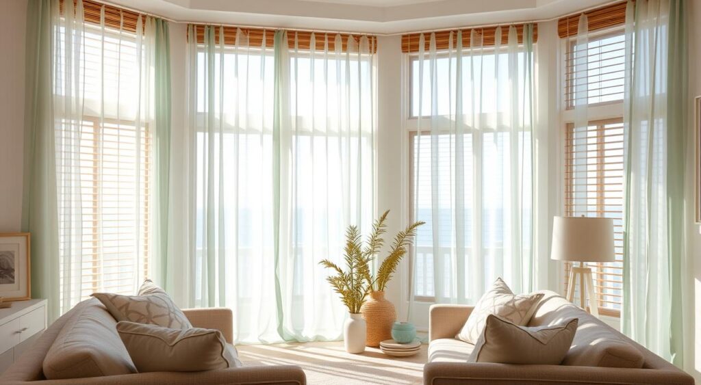 cortinas-e-persianas-na-decoracao-1-1024x563 Decore Seu Apartamento Estilo Praiano - 15 Dicas Úteis