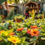 cuidados de jardinagem