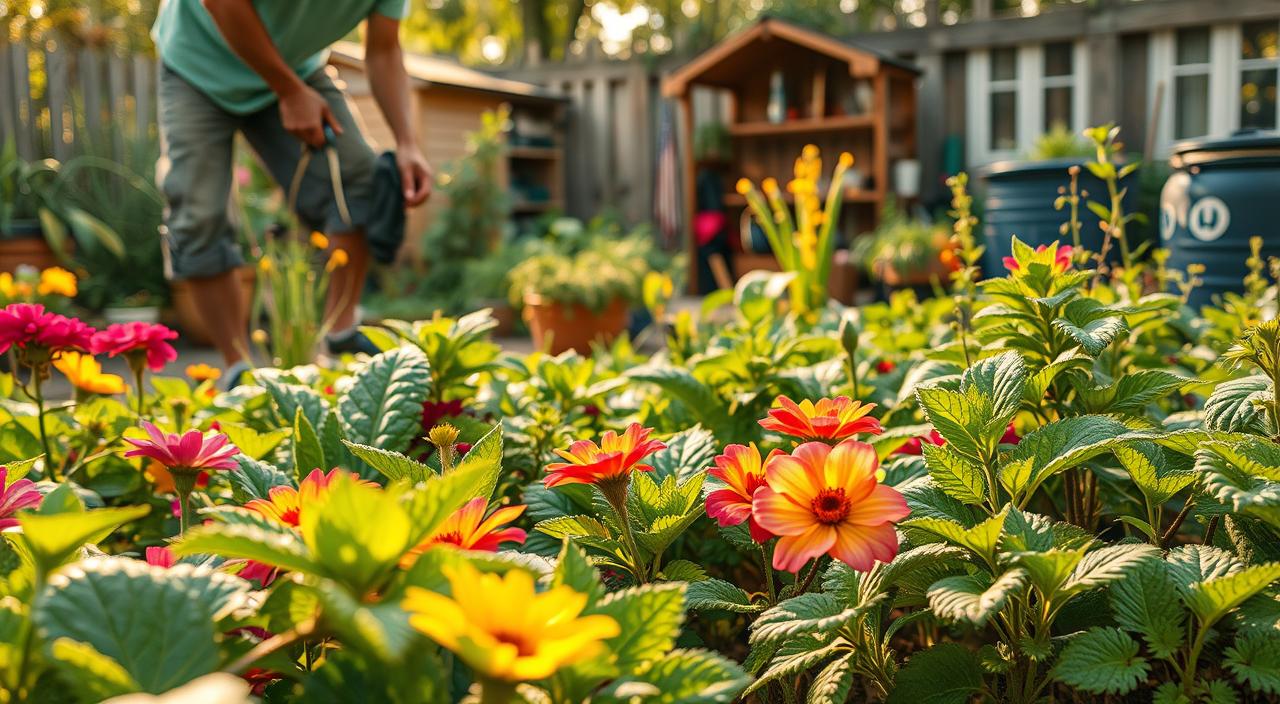 cuidados de jardinagem