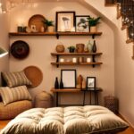 decoração com iluminação