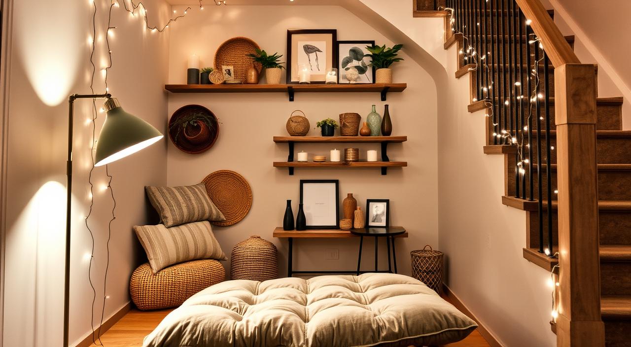 decoração com iluminação