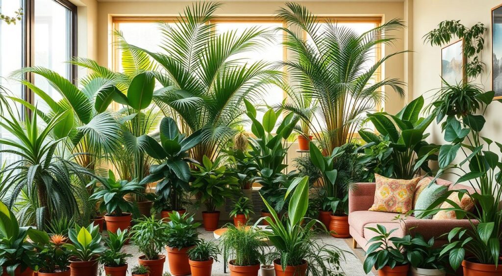 decoracao-com-plantas-1-1024x563 Decoração de Salas Coloridas: Como brincar e ousar com as cores