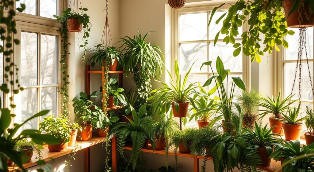 decoracao-com-plantas-3-1024x563 Decoração de Interiores de Baixo Custo - Dicas Úteis