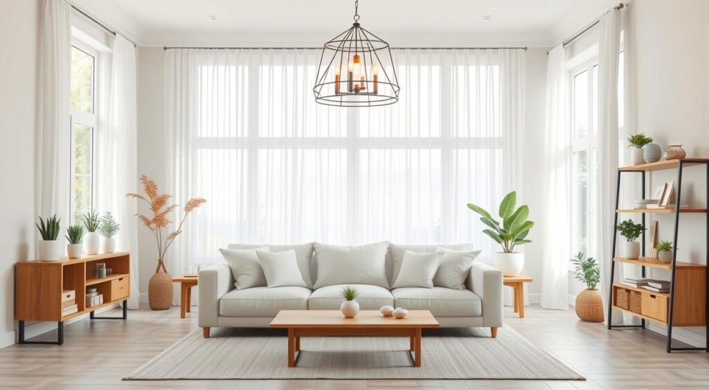 decoracao-com-tons-claros-1024x563 Ideias para Casas Pequenas Simples e Criativas que Surpreendem
