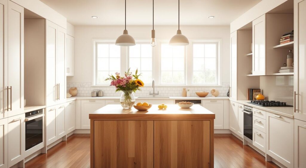 decoracao-de-cozinha-pratica-e-bonita-1024x563 10 Dicas de Decoração Simples e Charmosa para sua Casa