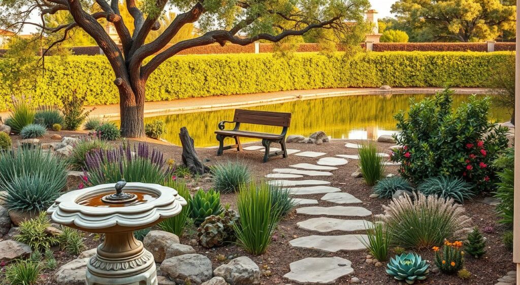 decoracao-de-jardim-1024x563 Jardim com Pouca Manutenção: Perfeito Para Rotinas Corridas