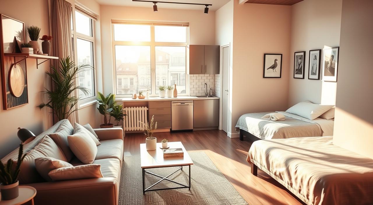 decoração interiores de apartamentos pequenos