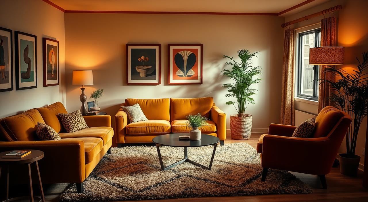 design de interiores retro