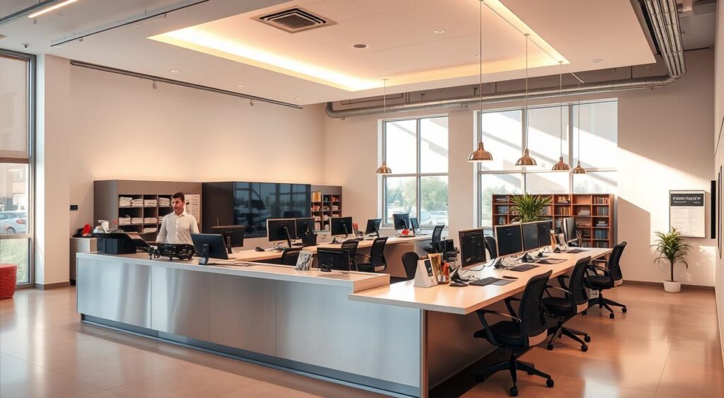 eficiencia-na-area-de-servico-1024x563 Como Organizar Áreas de Serviços pra fazer tudo mais rápido?