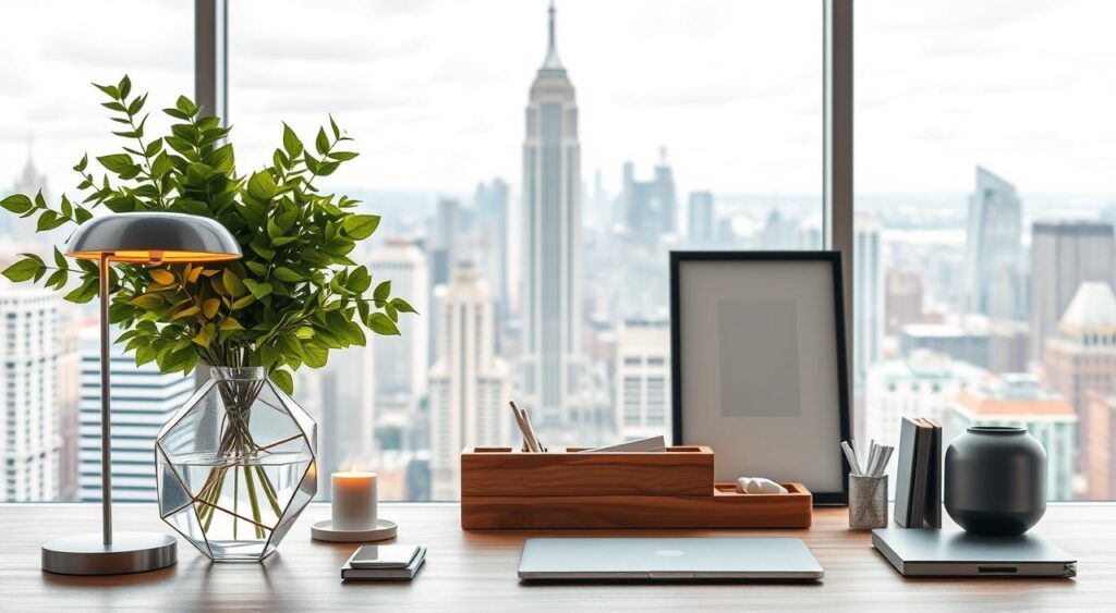 elementos-decorativos-para-sala-de-escritorio-1024x563 Decoração e Dicas para Sala de Escritório Ideal