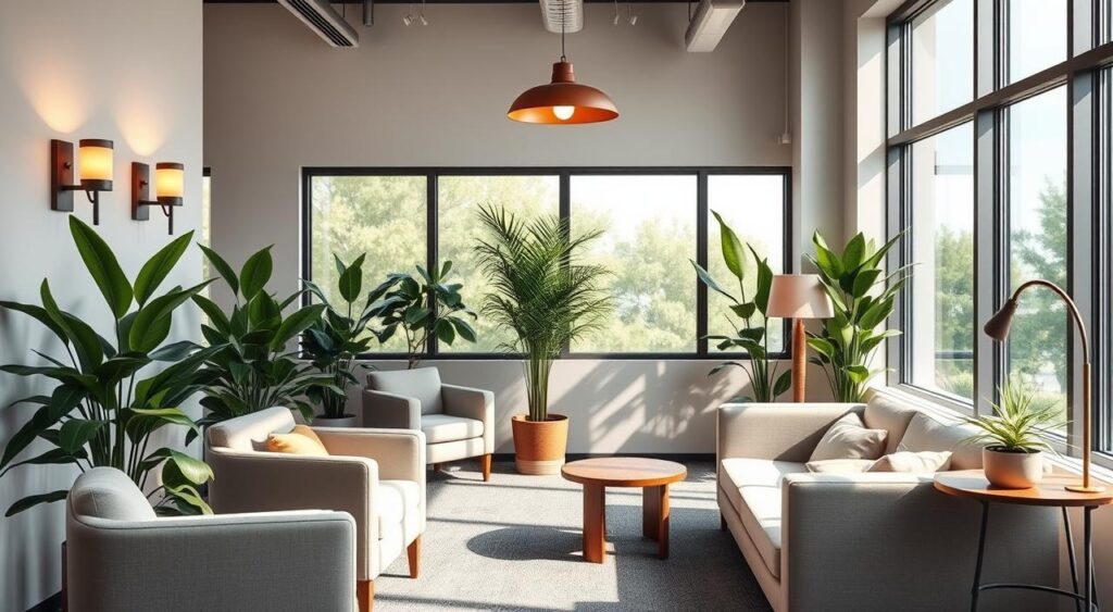 espaco-de-descanso-1024x563 Decoração e Dicas para Sala de Escritório Ideal