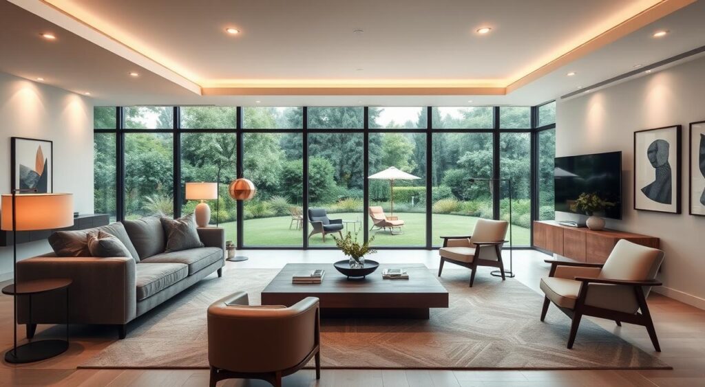 estilos-de-decoracao-6-1024x563 Veja Qual é a Melhor Cor de Porcelanato para Sala Parecer Maior