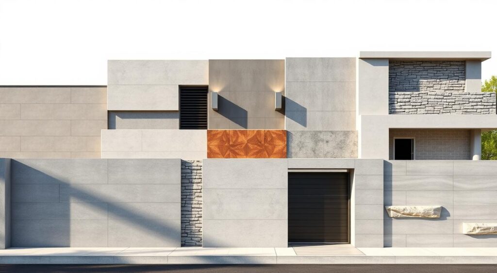estilos-de-muros-modernos-1-1024x563 Casa com Muro na Frente: Dicas de Design e Segurança
