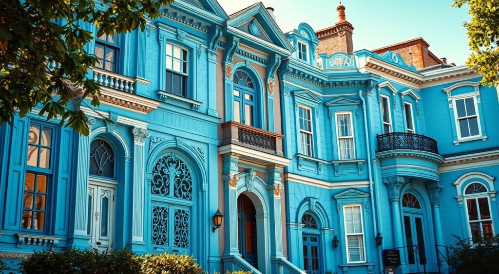 exemplos-de-fachadas-azuis-1024x563 Fachadas Incríveis: Veja Ideias Lindas de Casa com Fachada Azul