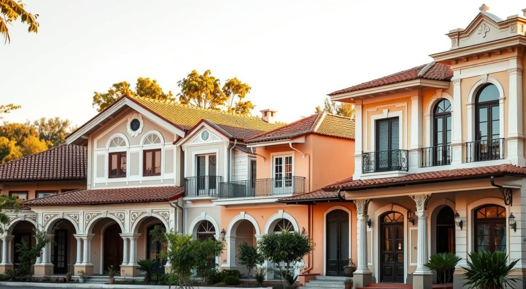 exemplos-de-fachadas-de-casas-1024x563 Veja 10 Ideias de Frente de Casas Simples: Beleza e Economia