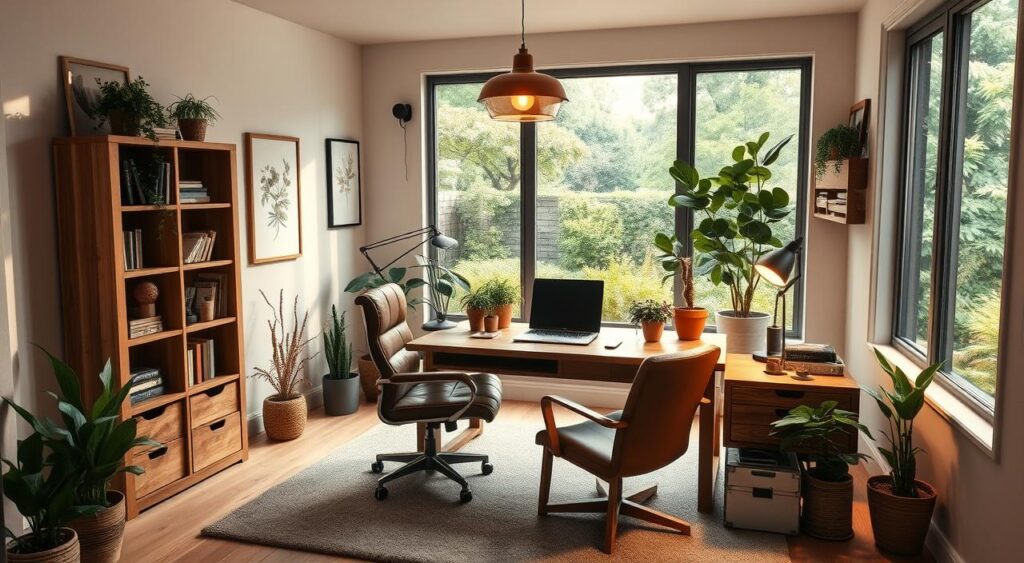 exemplos-de-fotos-de-escritorio-em-casa-1024x563 Inspire-se com 10 Fotos Home Office Decorados Belíssimos