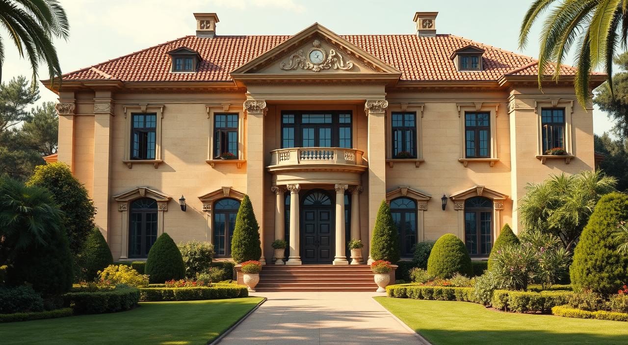 fachada casa classica