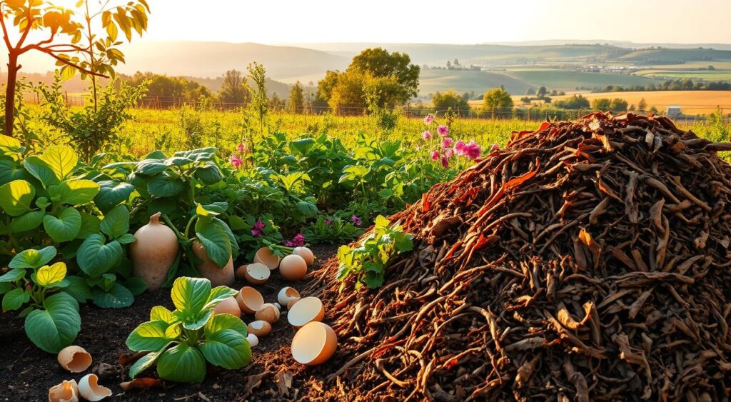 fertilizantes-naturais-e-compostagem-1024x563 Jardinagem com Telha: Dicas Baratas Para Criar Vasos Incríveis