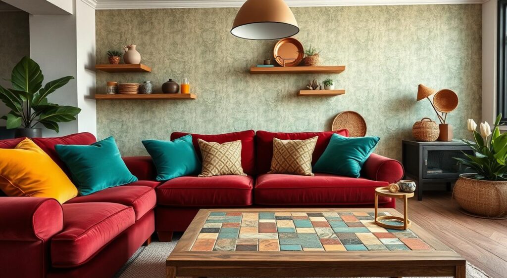 harmonia-na-decoracao-com-cores-e-texturas-1024x563 As Principais Dicas para Integrar Cozinha Pequena com Sala