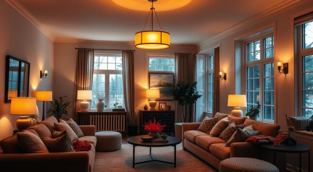 iluminacao-acolhedora-1024x563 10 Ideias para Interior de Casa Simples e Aconchegante