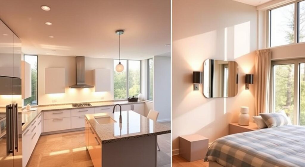 iluminacao-adequada-1-1024x563 Quarto, Banheiro e Cozinha: Como combinar a decoração de tudo?
