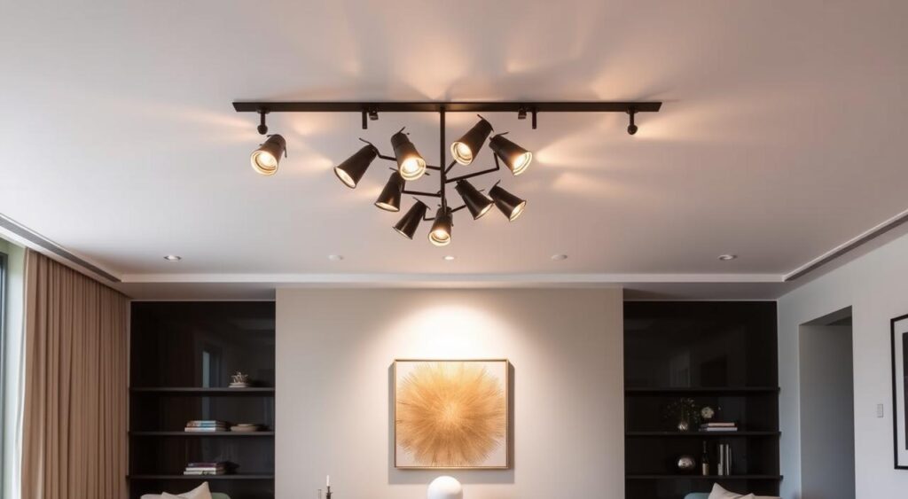 iluminacao-de-destaque-1024x563 Como escolher a iluminação ideal para sala de estar moderna