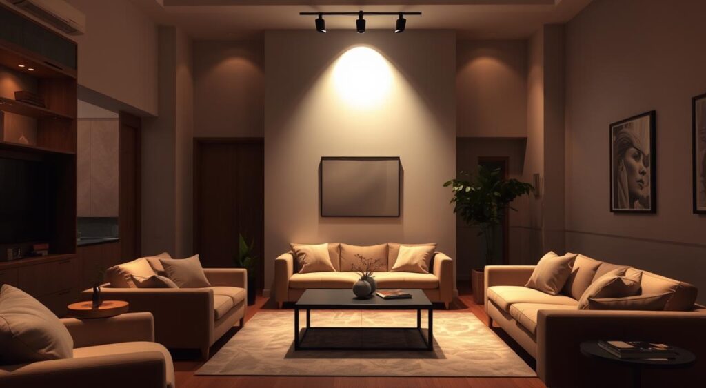 iluminacao-direcionada-1024x563 Iluminação para sala: este truque simples muda tudo em segundos