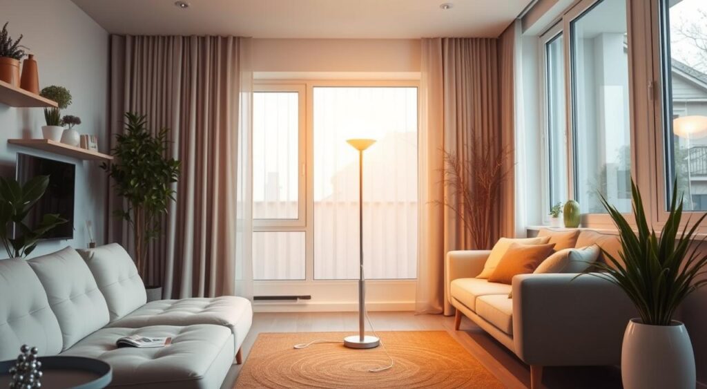 iluminacao-economica-1024x563 Decoração de Interiores de Baixo Custo - Dicas Úteis