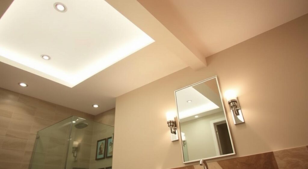 iluminacao-ideal-1024x563 Esses Móveis Planejados de Banheiro São a Prova de Que Menos é Mais