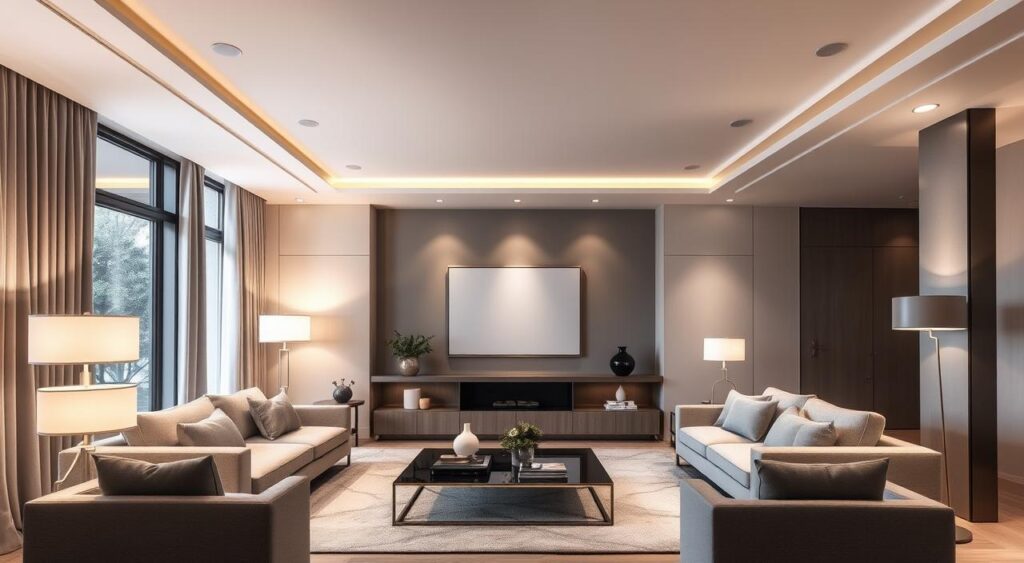 iluminacao-na-decoracao-3-1024x563 Decoração de Interiores de Casas Modernas e Com Baixo Custo