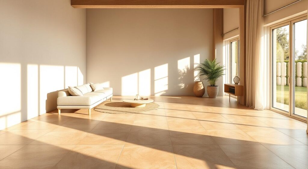 iluminacao-natural-na-escolha-do-porcelanato-1024x563 Veja Qual é a Melhor Cor de Porcelanato para Sala Parecer Maior