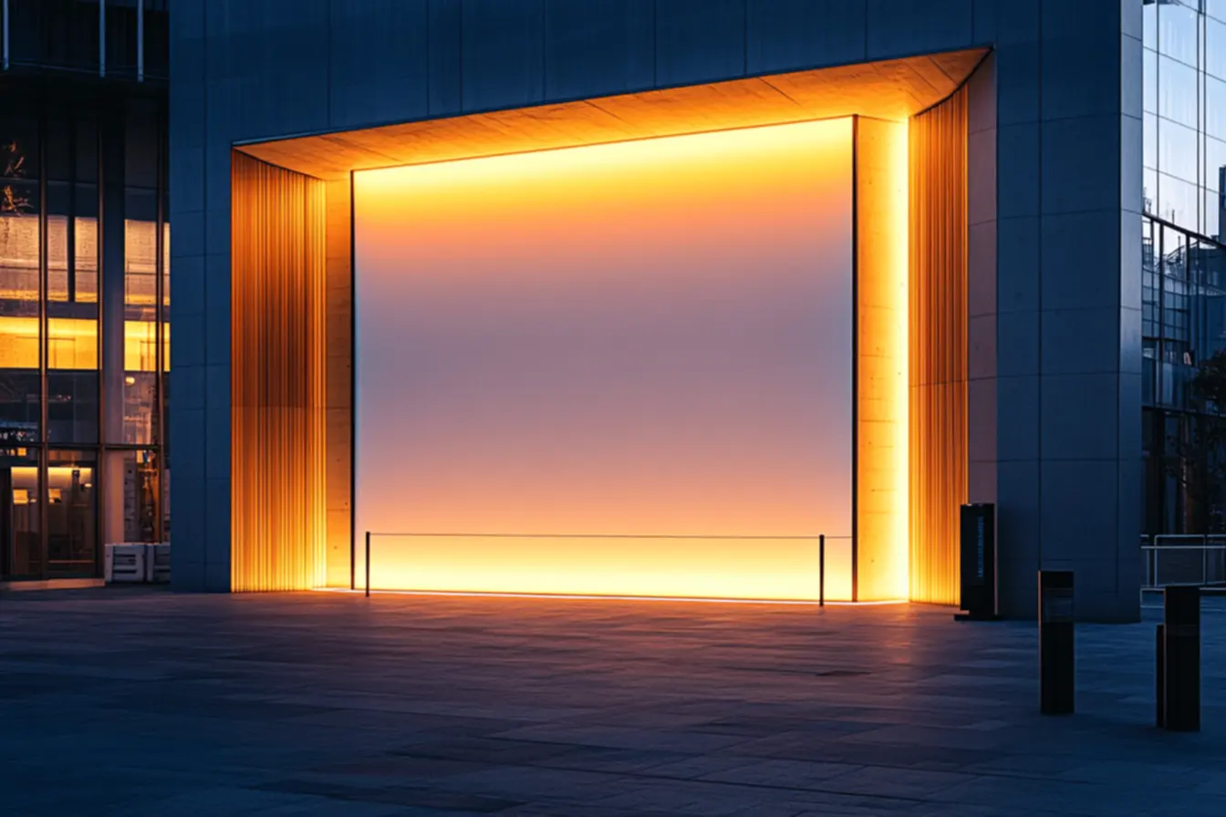 img2011-86 10 Ideias Incríveis para Fachada de Lona Iluminada na sua Casa