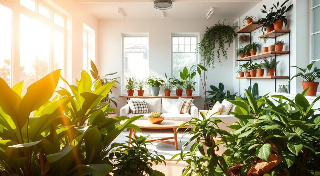 impacto-das-plantas-na-decoracao-1024x563 20 Fotos de Casas por Dentro Simples e Bonitas