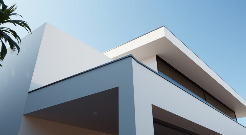 impacto-do-telhado-1024x563 10 Ideias de Casa Simples com Platibanda Moderna