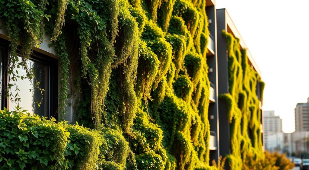 implementacao-de-fachada-verde-1024x563 12 Projetos de Casa com Fachada Verdes Que Viraram Tendência