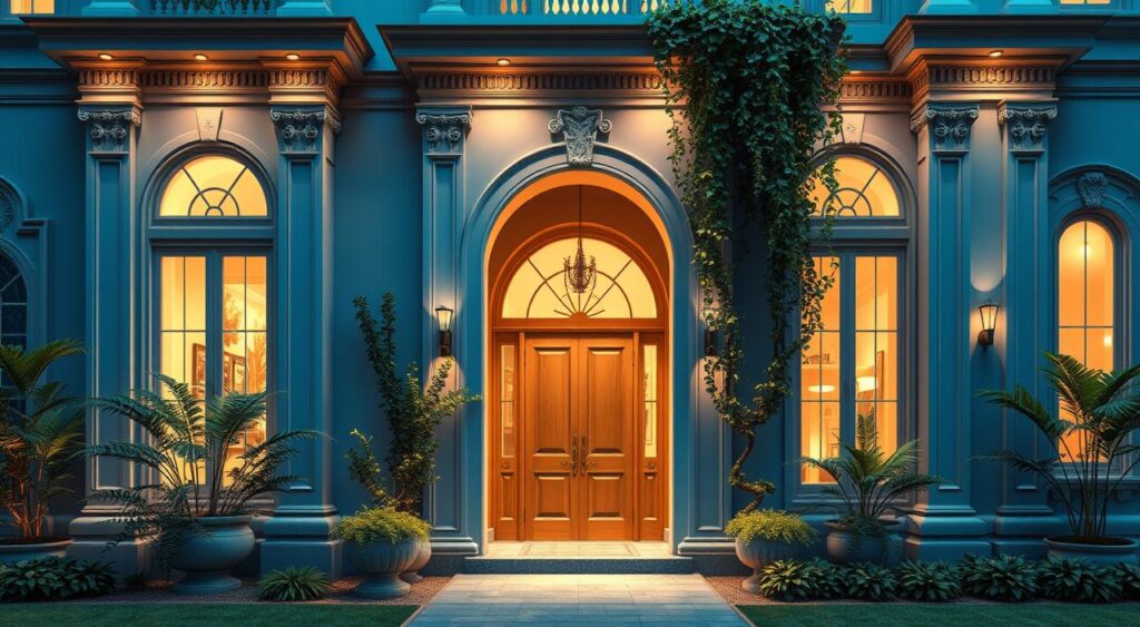 importancia-da-fachada-1-1024x563 Fachadas Incríveis: Veja Ideias Lindas de Casa com Fachada Azul